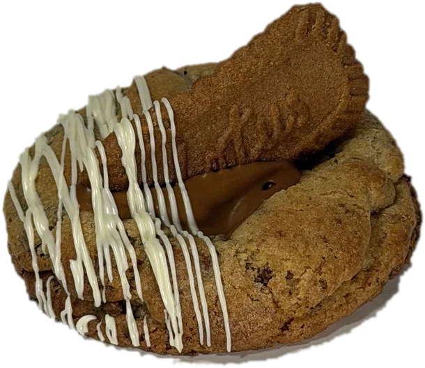 Cookie Butter Muncher Cookie — stuffed with Biscoff spread