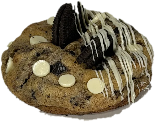 Michael Jackson Cookie — chocolate chip cookie stuffed with Oreo
